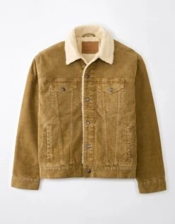 AE Corduroy Sherpa Trucker Jacket -Ae Shop 0106 1589 209 f
