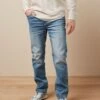AE AirFlex+ Distressed Relaxed Straight Jean -Ae Shop 0112 6295 470 of