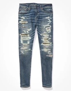 AE AirFlex+ Patched Athletic Skinny Jean 7 AE AirFlex+ Patched Athletic Skinny Jean -Ae Shop 0114 6474 469 f