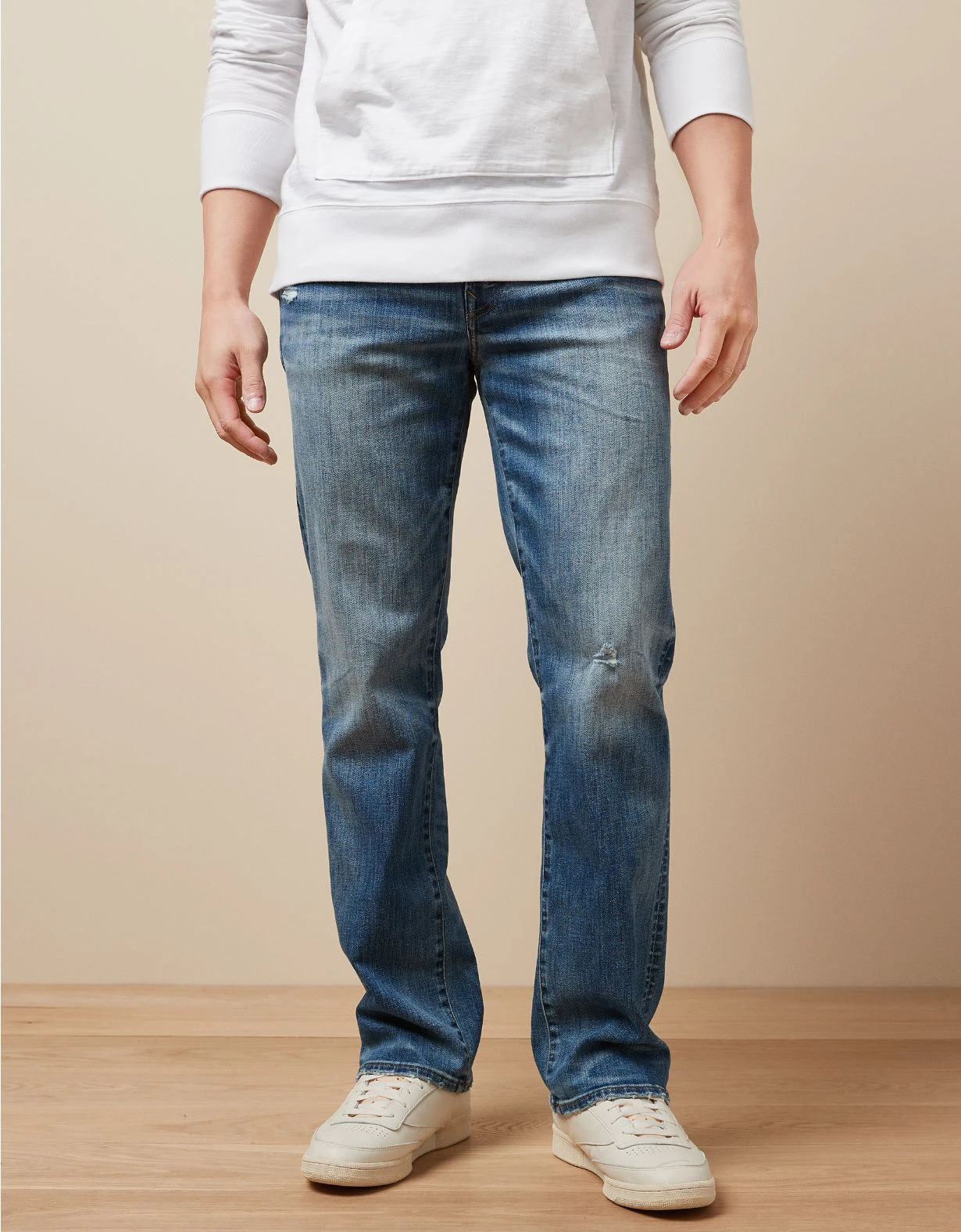 AE AirFlex+ Distressed Original Bootcut Jean 3 AE AirFlex+ Distressed Original Bootcut Jean