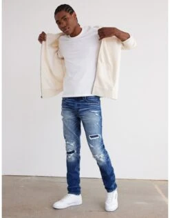 AE AirFlex+ Patched Slim Jean