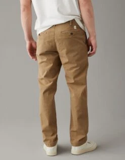 AE Flex Relaxed Straight Lived-In Khaki Pant -Ae Shop 0124 4764 238 ob