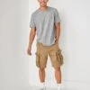 AE Flex 12" Longer Length Lived-In Cargo Short -Ae Shop 0132 7338 238 of