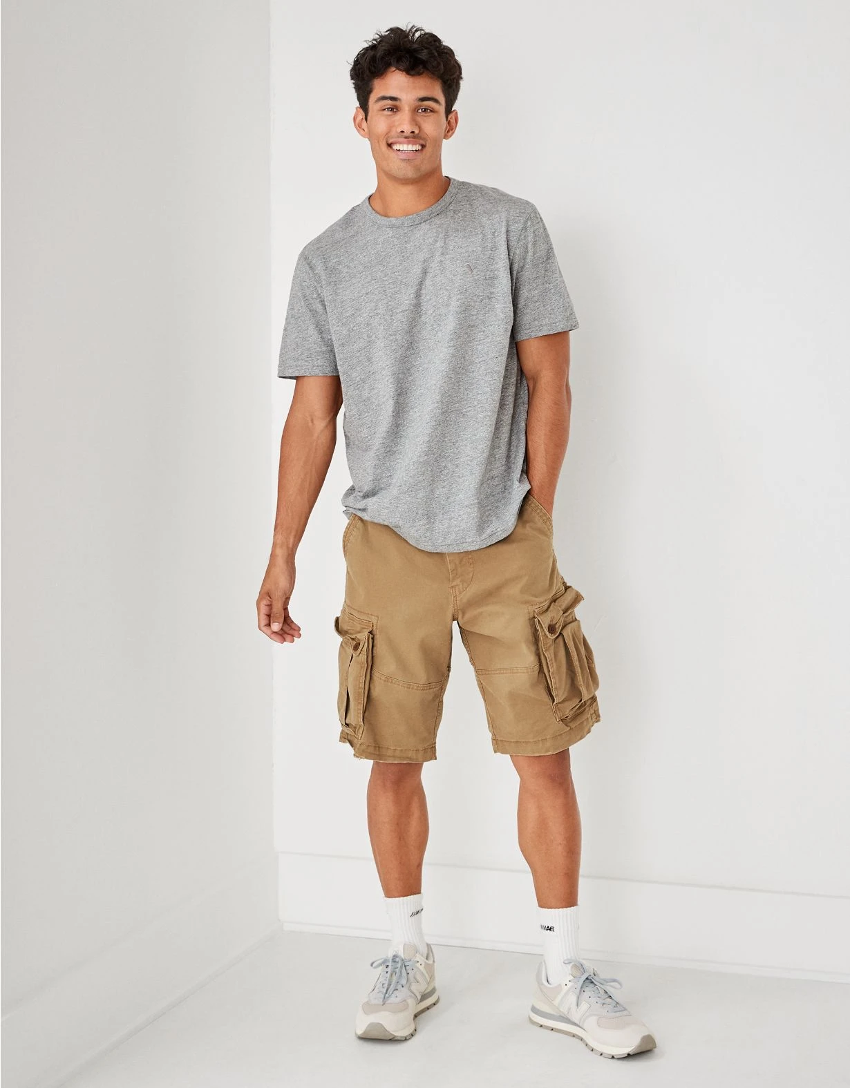 AE Flex 12" Longer Length Lived-In Cargo Short 3 AE Flex 12" Longer Length Lived-In Cargo Short