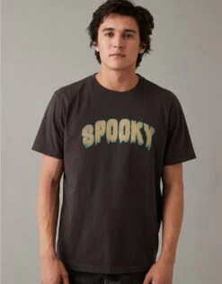 AE Super Soft Halloween Graphic T-Shirt