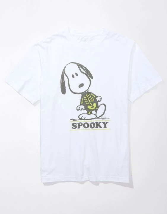 AE Super Soft Snoopy Halloween Graphic T-Shirt 5 AE Super Soft Snoopy Halloween Graphic T-Shirt - Image 3