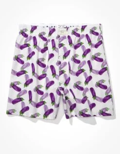AEO Eggplants Stretch Boxer Short -Ae Shop 0220 2815 100 f