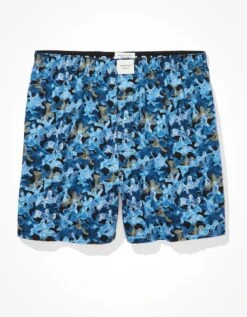 AEO Blue Camo Stretch Boxer Short 7 AEO Blue Camo Stretch Boxer Short -Ae Shop 0220 3270 400 f