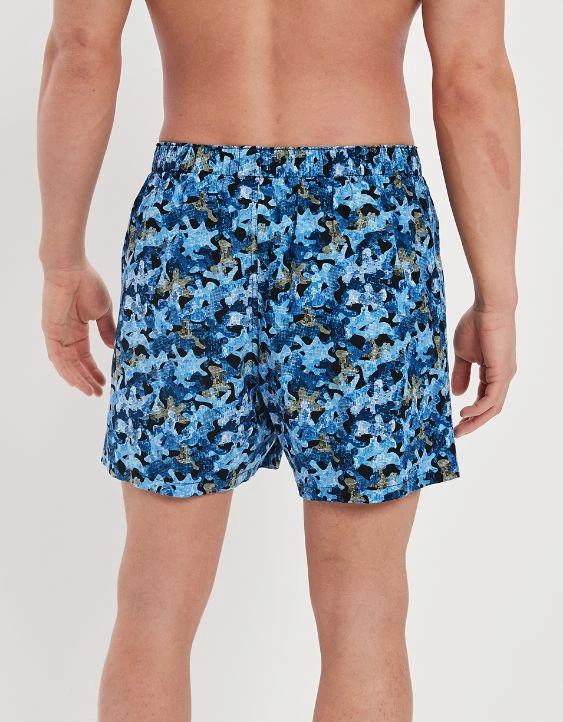 AEO Blue Camo Stretch Boxer Short 4 AEO Blue Camo Stretch Boxer Short - Image 2