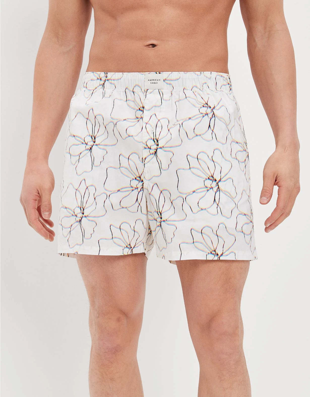 AEO Floral Sketch Stretch Boxer Short 3 AEO Floral Sketch Stretch Boxer Short