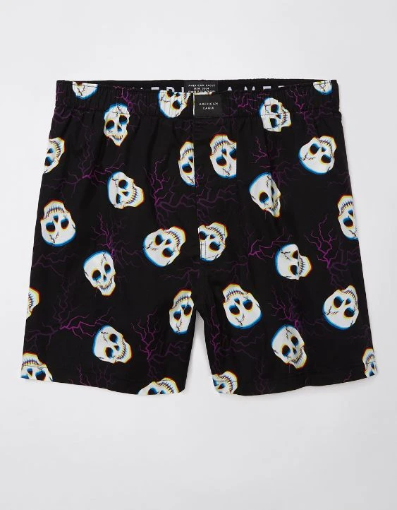 AEO Lightning Skeleton Stretch Boxer Short 5 AEO Lightning Skeleton Stretch Boxer Short - Image 3