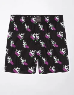 AEO Eggplant Stretch Boxer Short -Ae Shop 0220 3603 001 f
