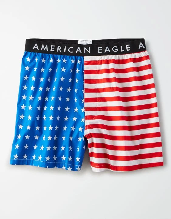 AEO Stars + Stripes Stretch Boxer Short 5 AEO Stars + Stripes Stretch Boxer Short - Image 3