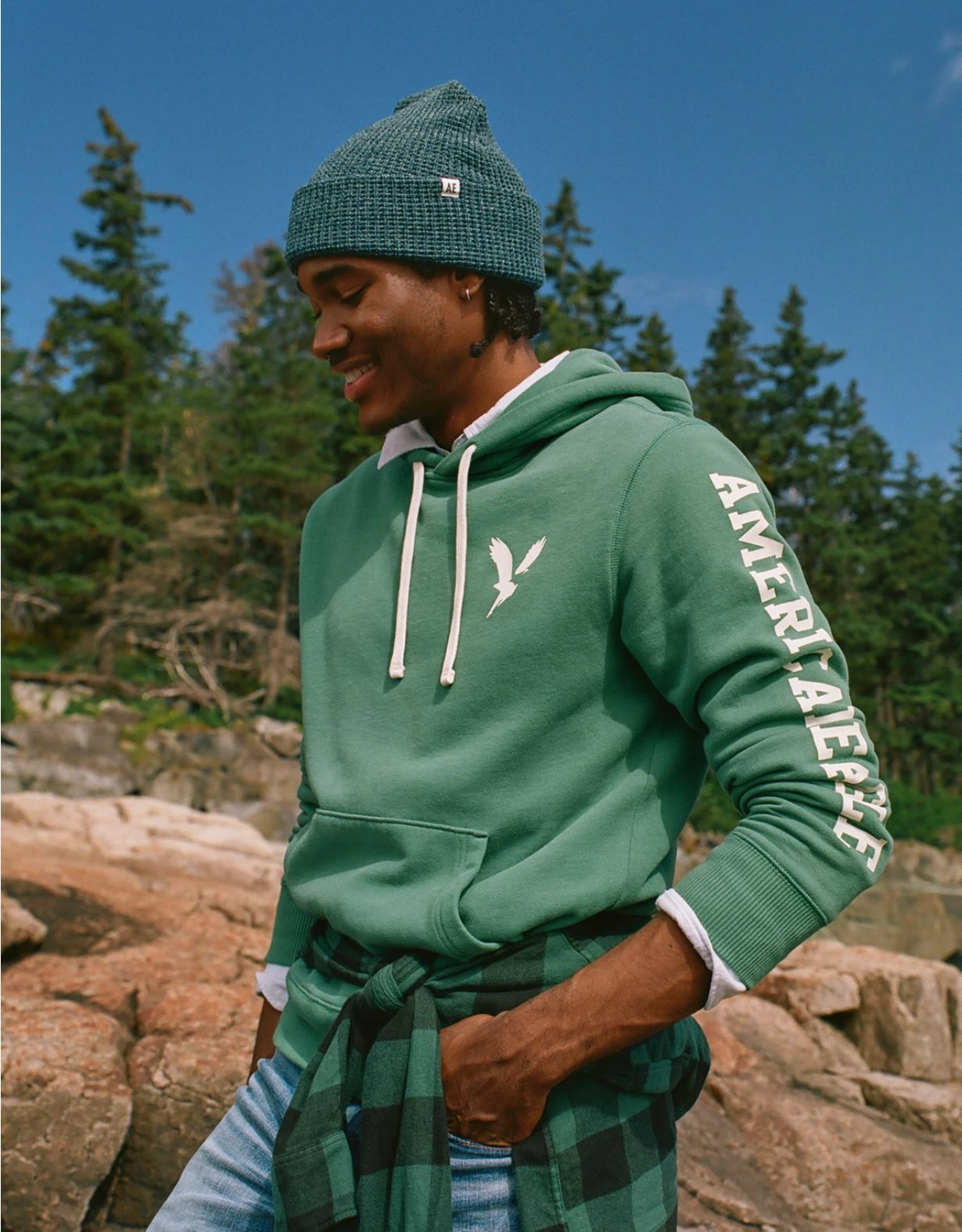 AEO Waffle Workwear Beanie 4 AEO Waffle Workwear Beanie - Image 2