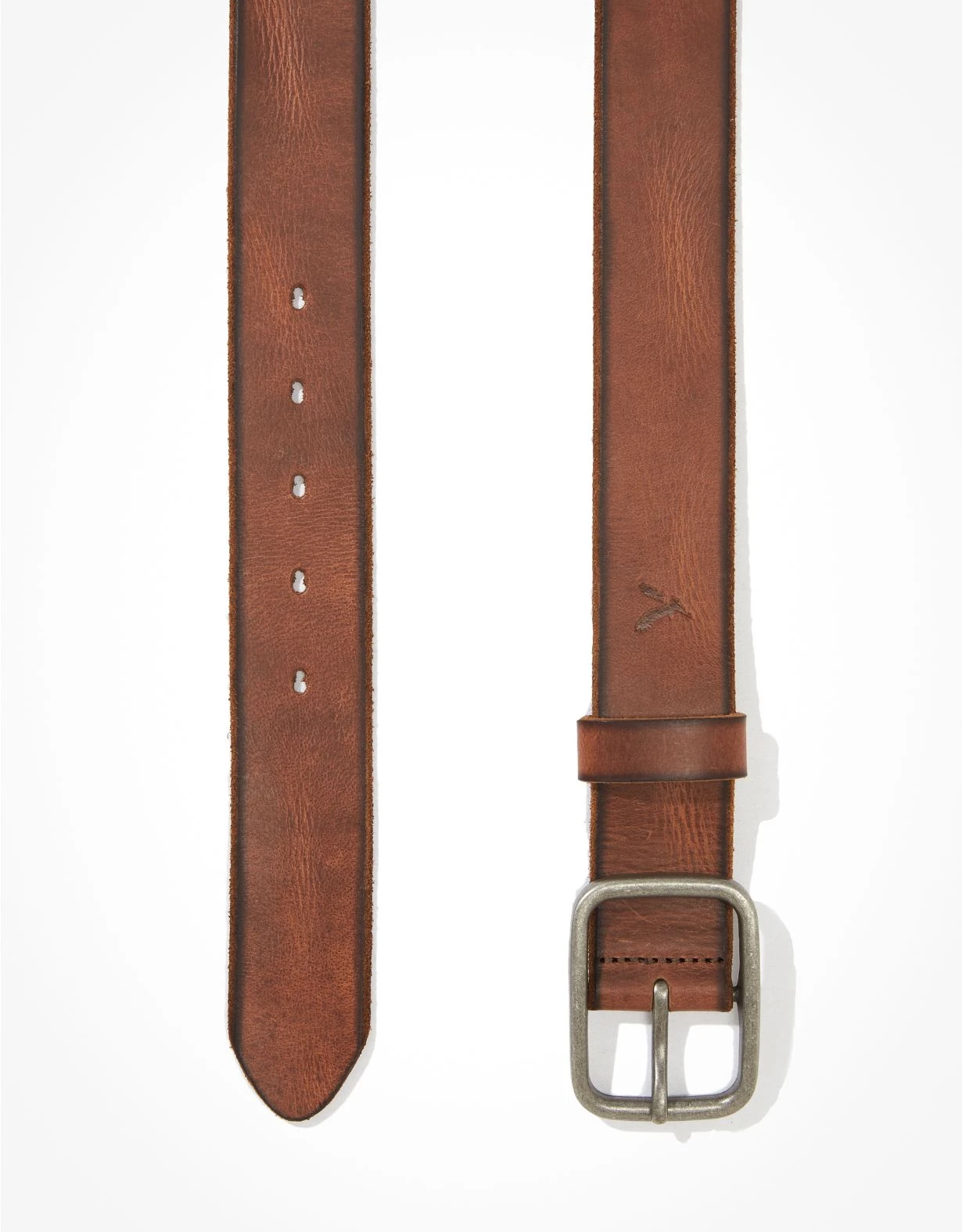 AEO Raw Edge Leather Belt 4 AEO Raw Edge Leather Belt - Image 2