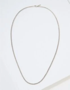 AEO Silver Chain Necklace