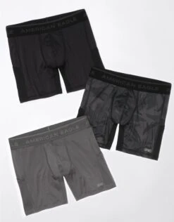 AEO 6" Active Flex Boxer Brief 3-Pack