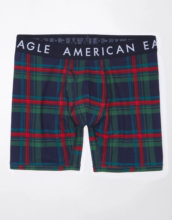AEO Plaid 6" Classic Boxer Brief 5 AEO Plaid 6" Classic Boxer Brief - Image 3