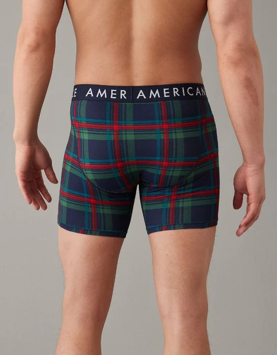 AEO Plaid 6" Classic Boxer Brief 4 AEO Plaid 6" Classic Boxer Brief - Image 2