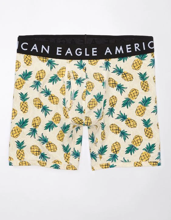 AEO Pineapple 6" Classic Boxer Brief 5 AEO Pineapple 6" Classic Boxer Brief - Image 3