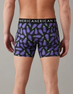 AEO Eggplants 6" Classic Boxer Brief 6 AEO Eggplants 6" Classic Boxer Brief -Ae Shop 0235 3651 001 ob