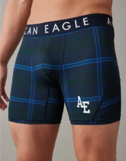 AEO Plaid 6" Flex Boxer Brief