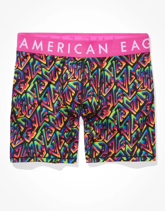 AEO Rainbow Maze 6" Flex Boxer Brief 5 AEO Rainbow Maze 6" Flex Boxer Brief - Image 3