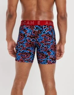 AEO Neon Camo 6" Flex Boxer Brief -Ae Shop 0236 3334 001 ob