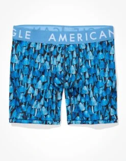 AEO Blue Mushrooms 6" Flex Boxer Brief 7 AEO Blue Mushrooms 6" Flex Boxer Brief -Ae Shop 0236 3370 400 f