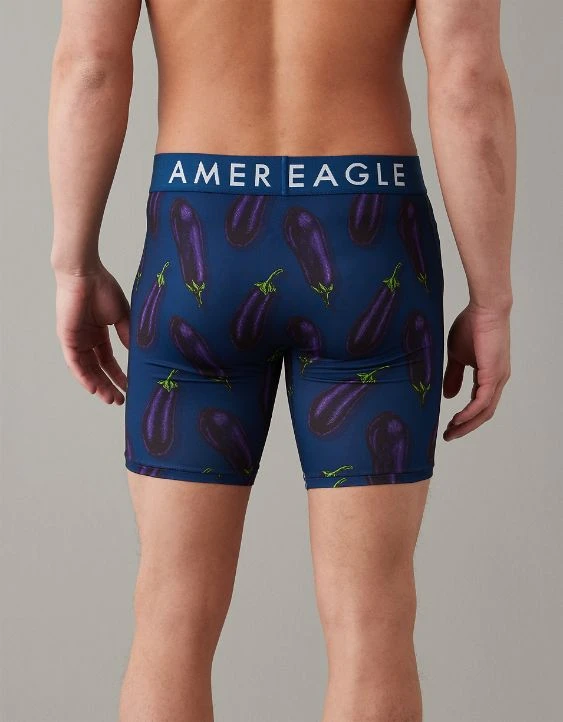AEO Eggplant 6" Flex Boxer Brief 4 AEO Eggplant 6" Flex Boxer Brief - Image 2