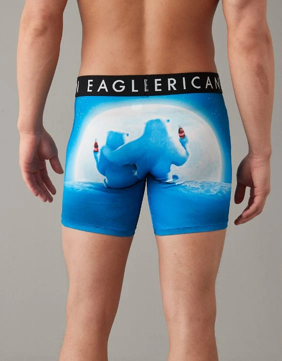 AEO Coca-Cola Moon 6" Flex Boxer Brief 4 AEO Coca-Cola Moon 6" Flex Boxer Brief - Image 2