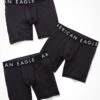AEO Solid 6" Flex Boxer Brief 3-Pack -Ae Shop 0236 3706 900 f