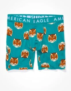 AEO Tigers 6" Ultra Soft Boxer Brief -Ae Shop 0237 3436 310 f