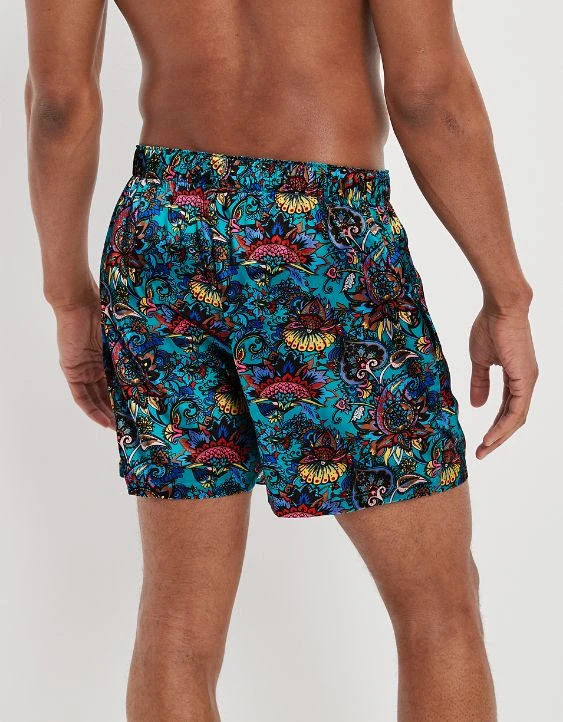 AEO Paisley Satin Pocket Boxer Short 4 AEO Paisley Satin Pocket Boxer Short - Image 2