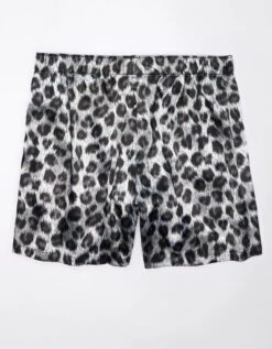 AEO Snow Leopard Satin Pocket Boxer Short 6 AEO Snow Leopard Satin Pocket Boxer Short -Ae Shop 0238 3659 020 b