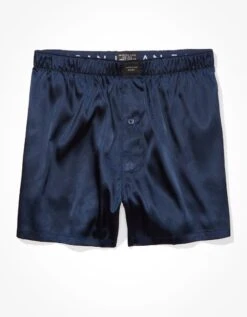 AEO Solid Satin Pocket Boxer Short 7 AEO Solid Satin Pocket Boxer Short -Ae Shop 0238 3812 410 f