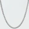 West Coast Jewelry Stainless Steel Polished Spiga Chain Necklace 2 West Coast Jewelry Stainless Steel Polished Spiga Chain Necklace -Ae Shop 0508 0042 013 f