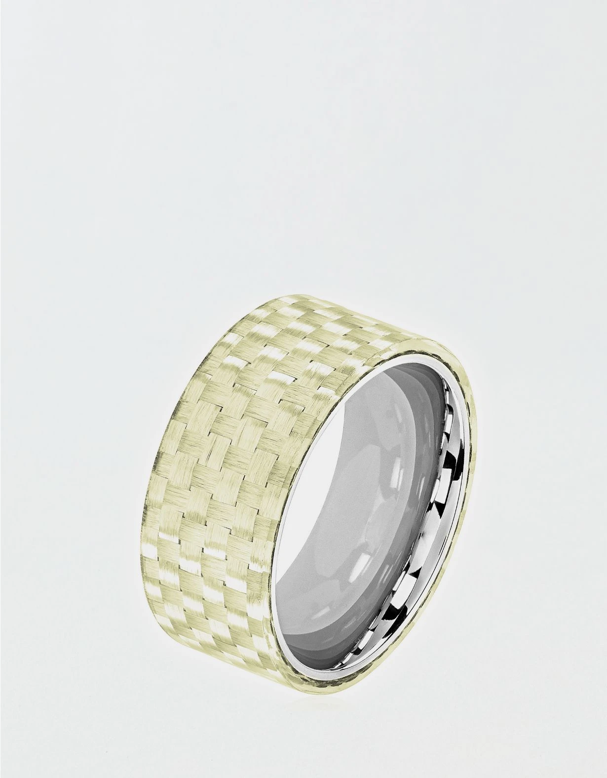 West Coast Jewelry Stainless Steel Overlay Glossy Ring 3 West Coast Jewelry Stainless Steel Overlay Glossy Ring