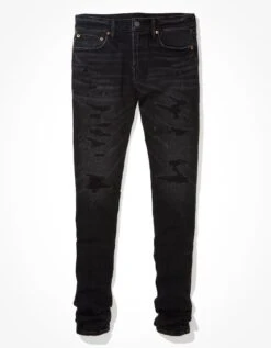 AE AirFlex+ Patched Stacked Skinny Jean 7 AE AirFlex+ Patched Stacked Skinny Jean -Ae Shop 1113 6028 080 f