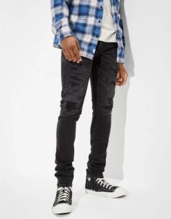 AE AirFlex+ Patched Stacked Skinny Jean