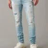 AE AirFlex+ Temp Tech Patched Stacked Jean 1 AE AirFlex+ Temp Tech Patched Stacked Jean -Ae Shop 1113 6697 926 of