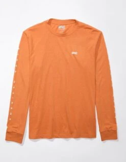 AE 24/7 Long-Sleeve Graphic T-Shirt -Ae Shop 1182 3233 819 f