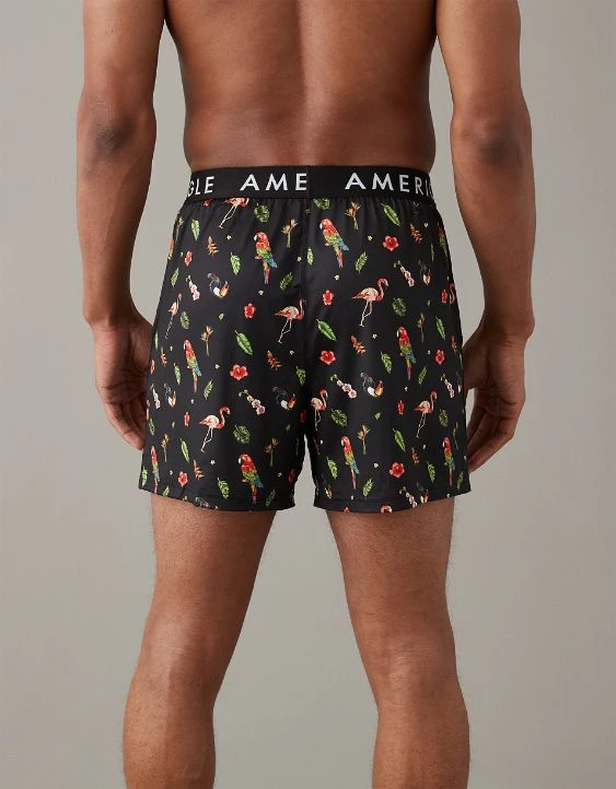AEO Tropical Birds Ultra Soft Pocket Boxer Short 4 AEO Tropical Birds Ultra Soft Pocket Boxer Short - Image 2
