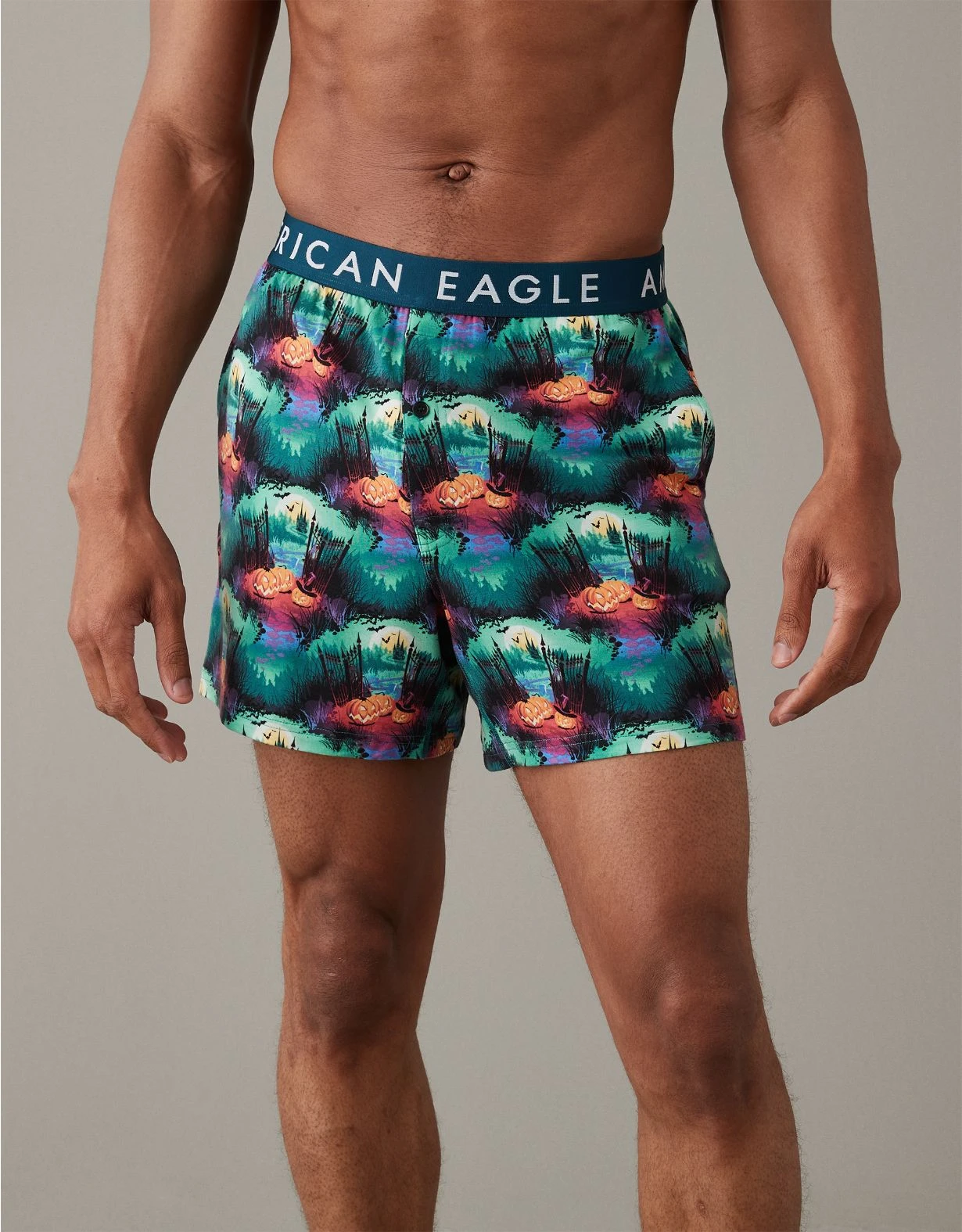 AEO Haunted House Ultra Soft Pocket Boxer Short 3 AEO Haunted House Ultra Soft Pocket Boxer Short
