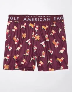 AEO Christmas Dogs Ultra Soft Pocket Boxer Short 7 AEO Christmas Dogs Ultra Soft Pocket Boxer Short -Ae Shop 1237 3702 613 f
