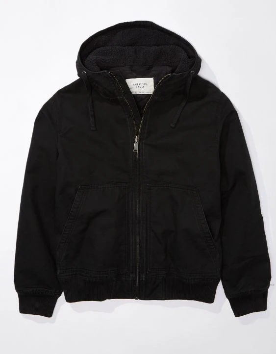 AE Hooded Workwear Jacket 5 AE Hooded Workwear Jacket - Image 3