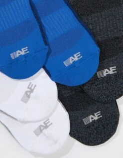 AE 24/7 Active Ankle Sock 3-Pack -Ae Shop 2227 7350 400 b