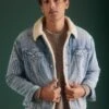 AE77 Premium Sherpa Denim Jacket 1 AE77 Premium Sherpa Denim Jacket -Ae Shop 2308 1546 401 of
