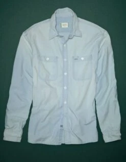 AE77 Premium Chambray Workshirt 7 AE77 Premium Chambray Workshirt -Ae Shop 2308 2418 401 f