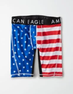 AEO Stars + Stripes 9" Flex Boxer Brief -Ae Shop 3232 8628 400 f